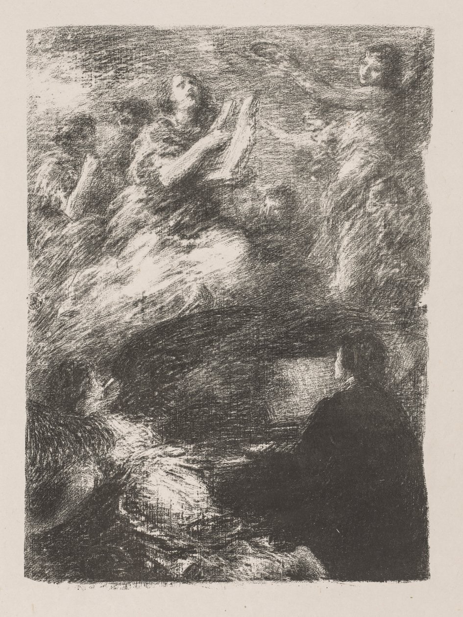 Robert Schumann utolsó témája, 1895. alkotó: Ignace Henri Jean Fantin Latour