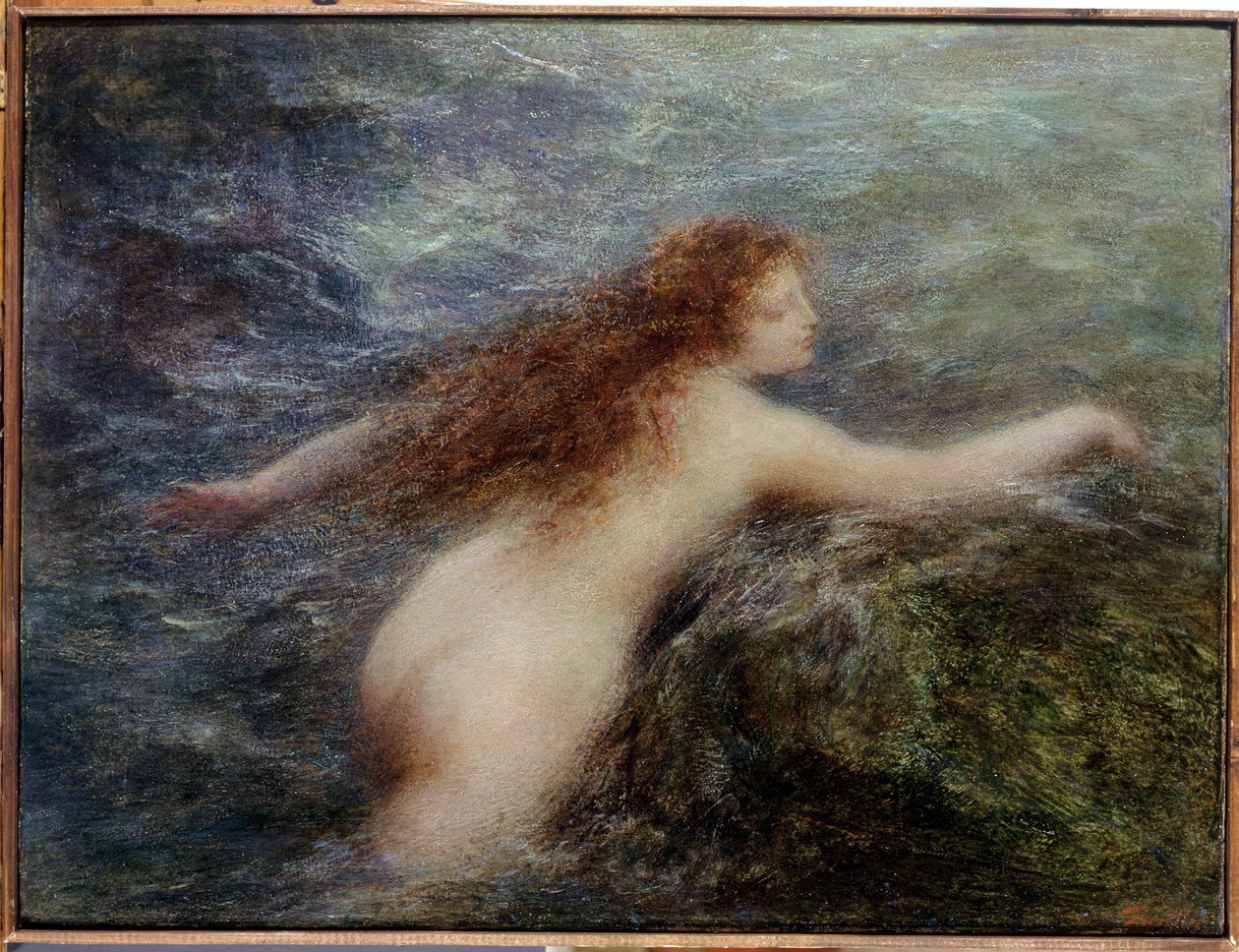 Naiade, 1896 körül alkotó: Ignace Henri Jean Fantin Latour