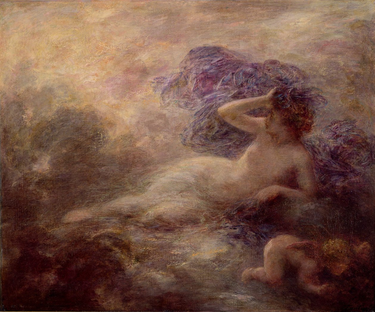 Éjszaka, 1897 alkotó: Ignace Henri Jean Fantin Latour