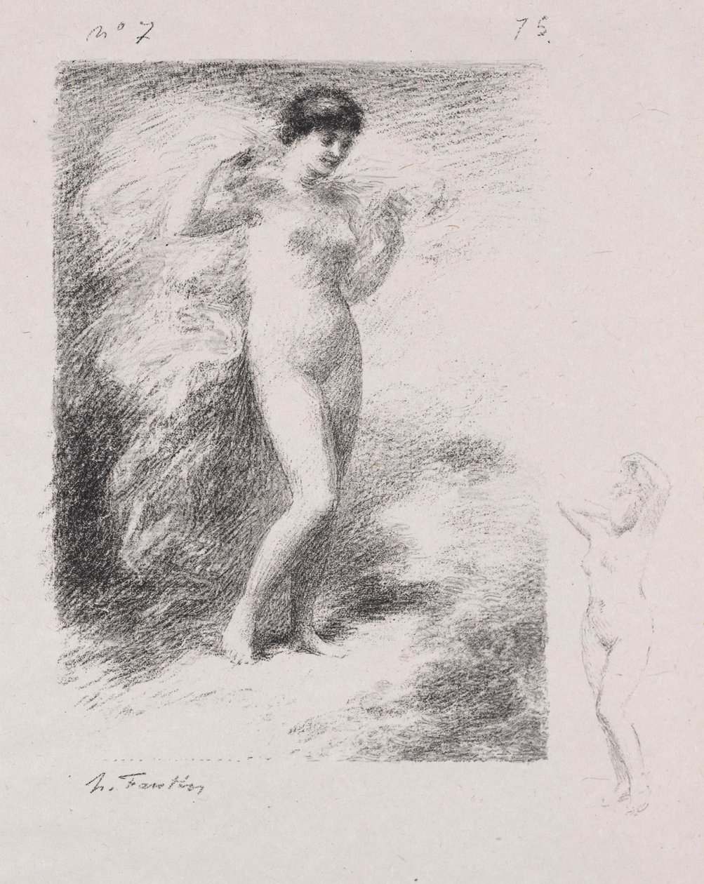 Neere. alkotó: Ignace Henri Jean Fantin Latour