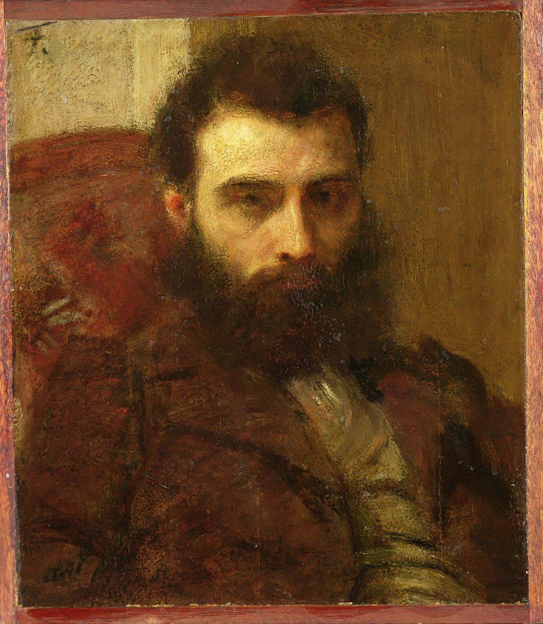 Egy férfi portréja alkotó: Ignace Henri Jean Fantin Latour