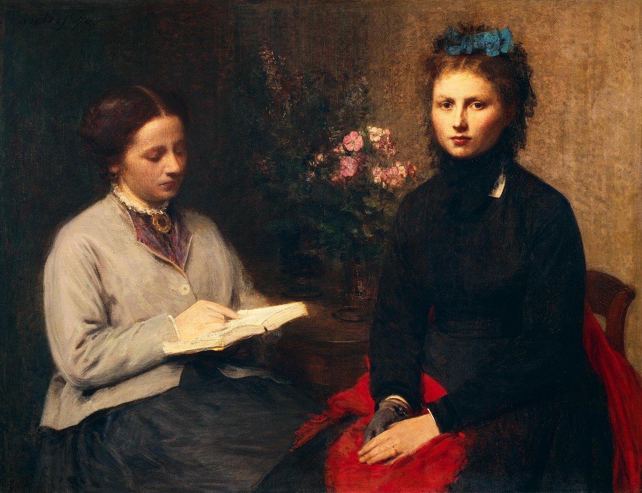 Olvasás alkotó: Ignace Henri Jean Fantin Latour