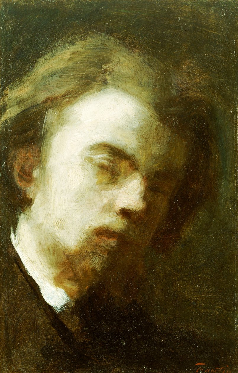 Önarckép, 1858 alkotó: Ignace Henri Jean Fantin Latour