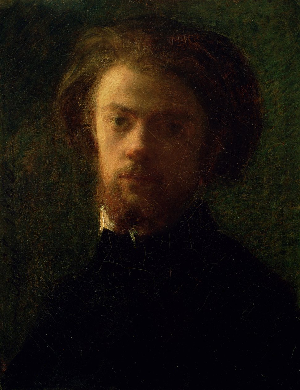 Önarckép, 1860 alkotó: Ignace Henri Jean Fantin Latour