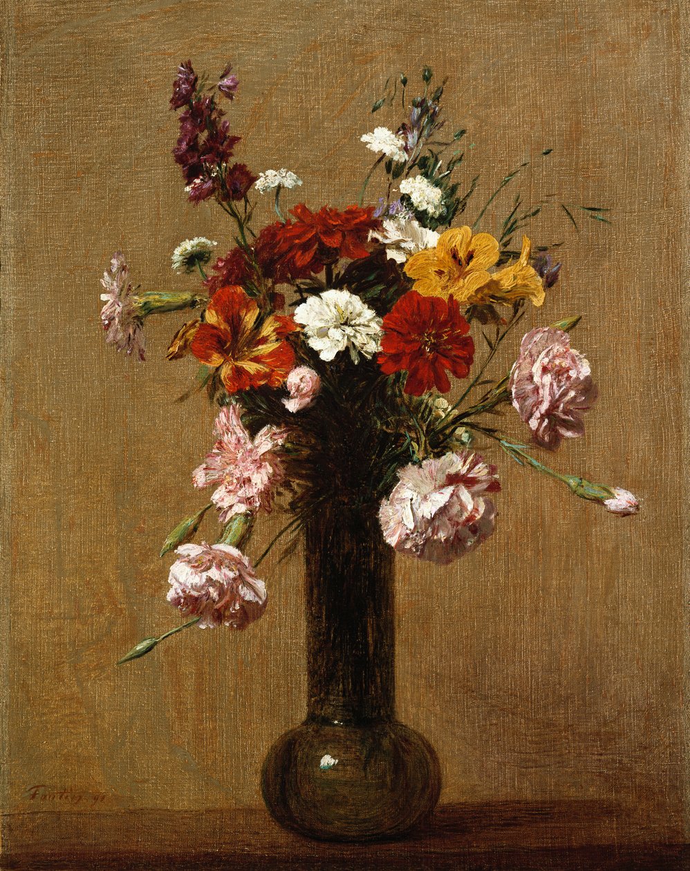 Kis csokor, 1891 alkotó: Ignace Henri Jean Fantin Latour