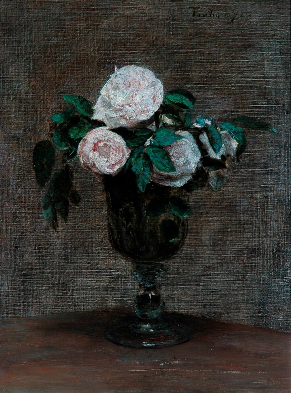 Tanulmány a rózsákról, 1872 alkotó: Ignace Henri Jean Fantin Latour