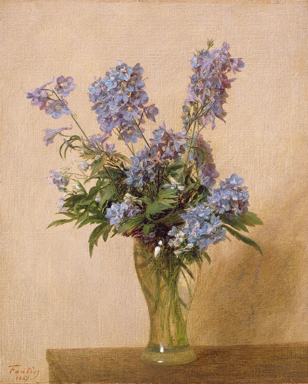 Váza kolumbuszokkal, 1887 alkotó: Ignace Henri Jean Fantin Latour