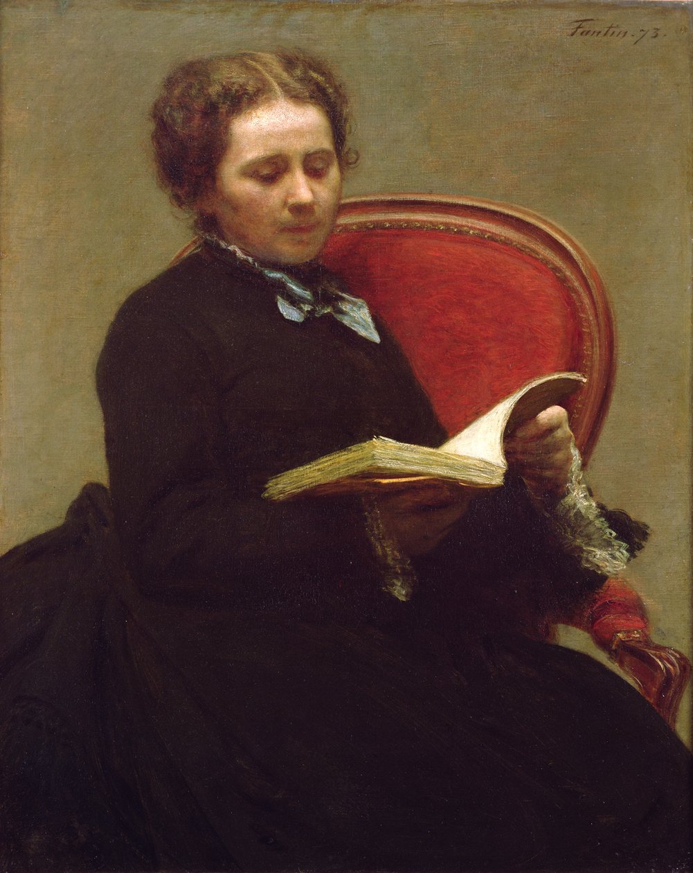 Victoria Dubourg (1840-1926) 1873 alkotó: Ignace Henri Jean Fantin Latour