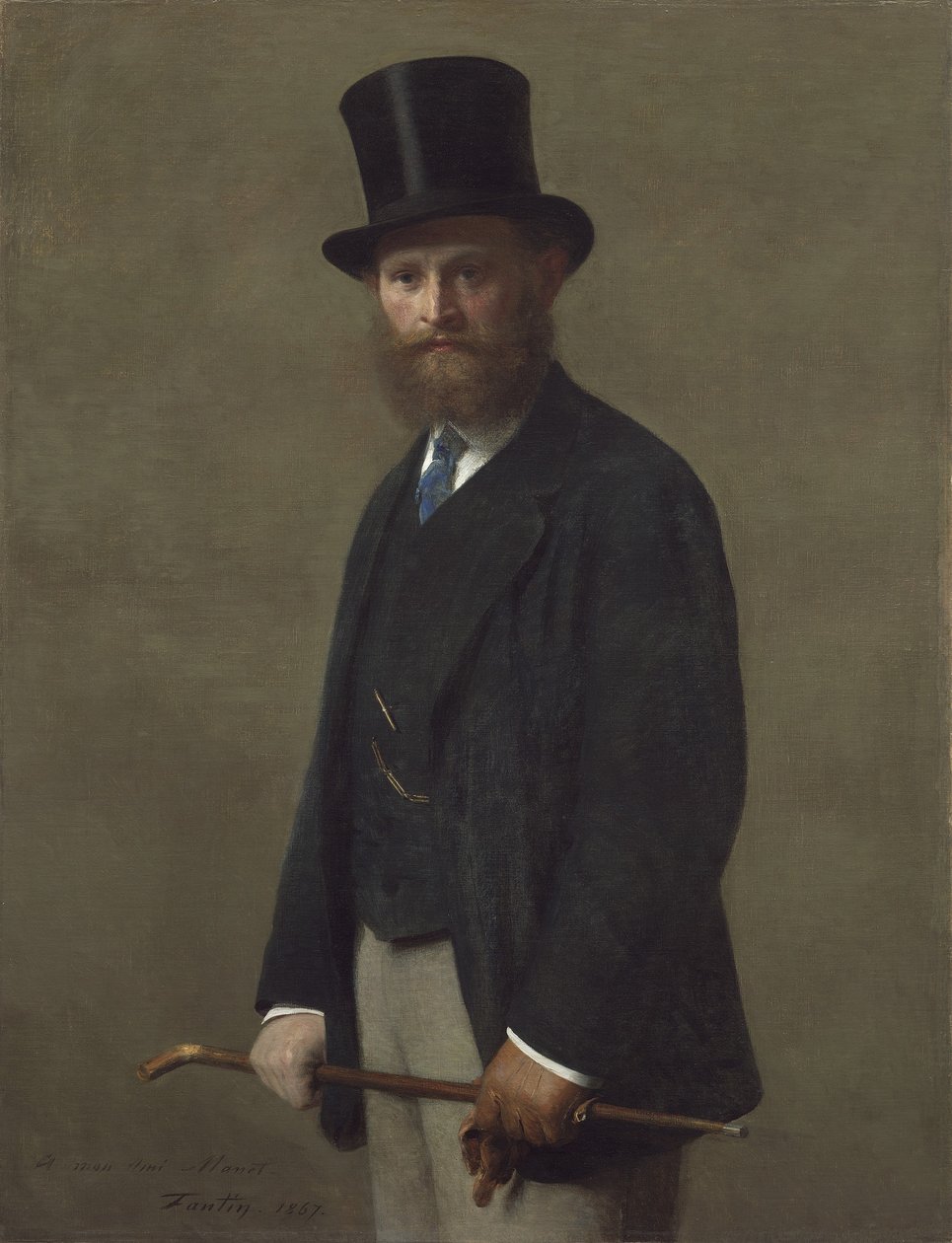 Edouard Manet, 1867 alkotó: Ignace Henri Jean Fantin Latour