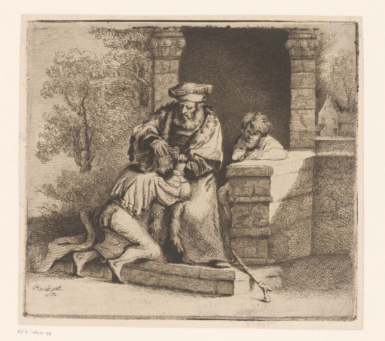 A tékozló fiú hazatérése alkotó: Ignace Joseph de Claussin (attributed to)