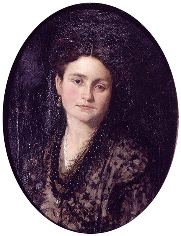 Teresa Martinez portréja alkotó: Ignacio Pinazo Camarlench