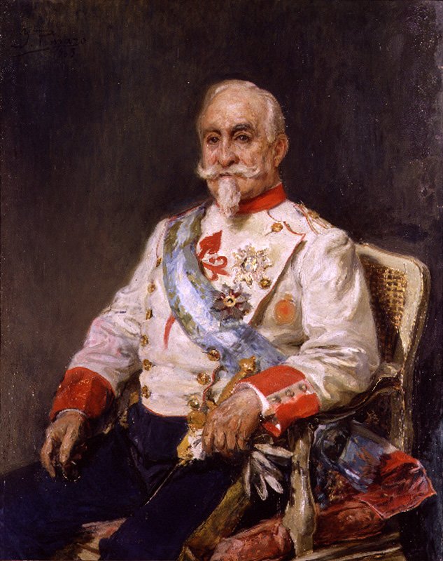 Guaki gróf arcképe alkotó: Ignacio Pinazo Camarlench