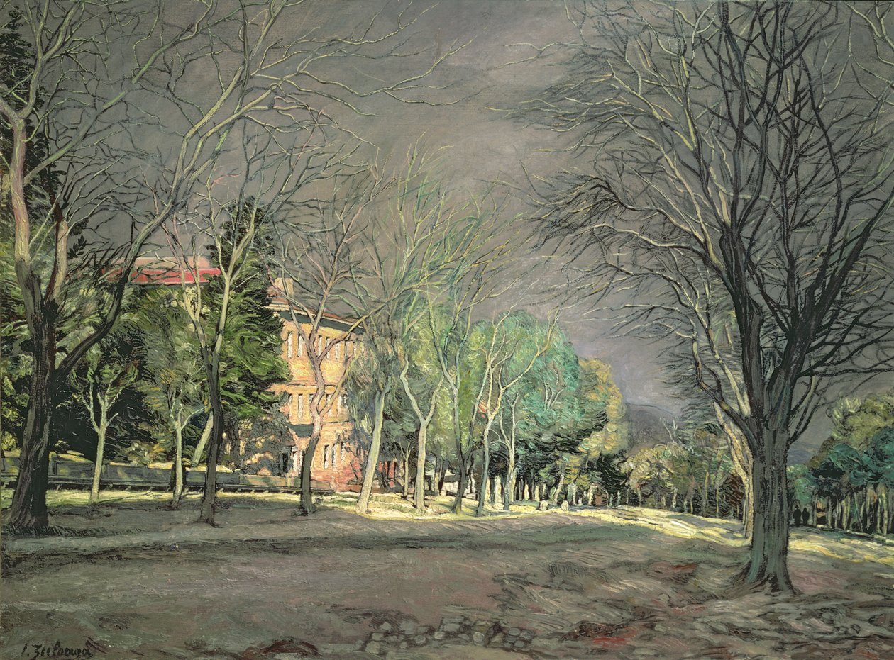 Vidék az El Escorial közelében, 1932 alkotó: Ignacio Zuloaga y Zabaleta