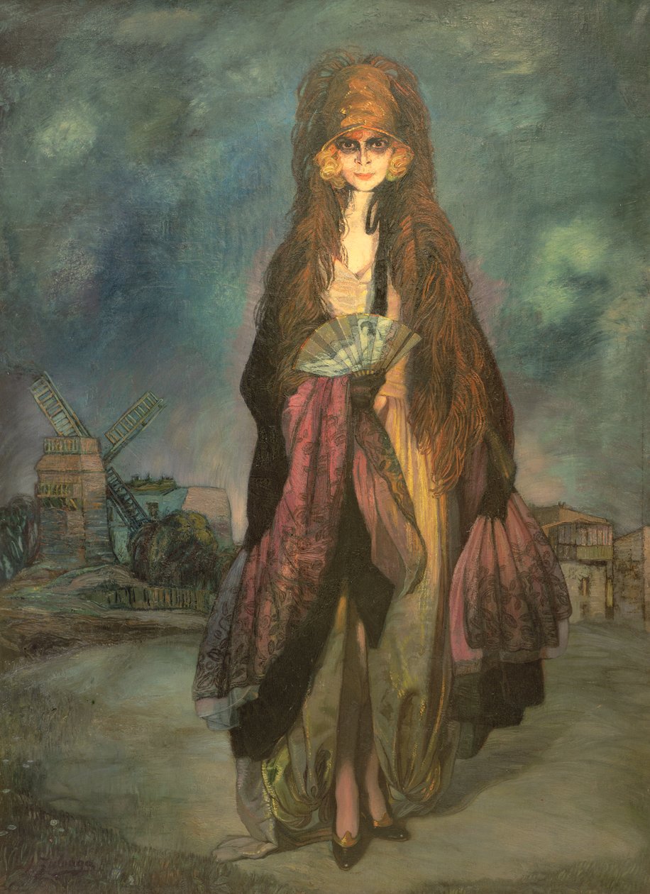 Casati márki portréja, 1923 alkotó: Ignacio Zuloaga y Zabaleta