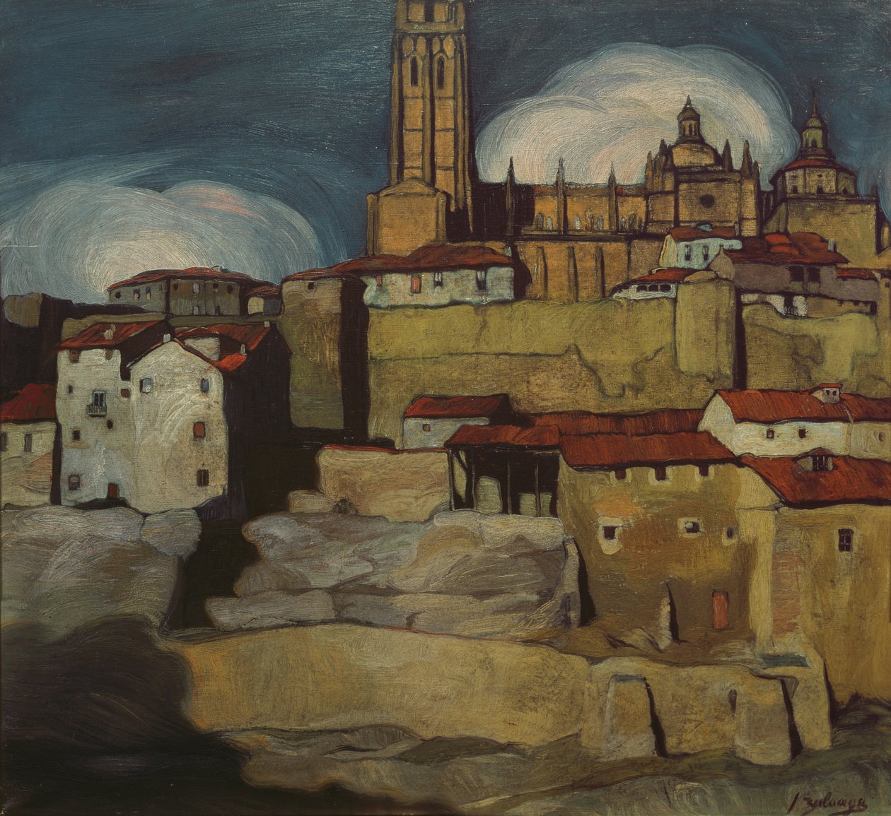 Segovia katedrális, 1909 alkotó: Ignacio Zuloaga y Zabaleta