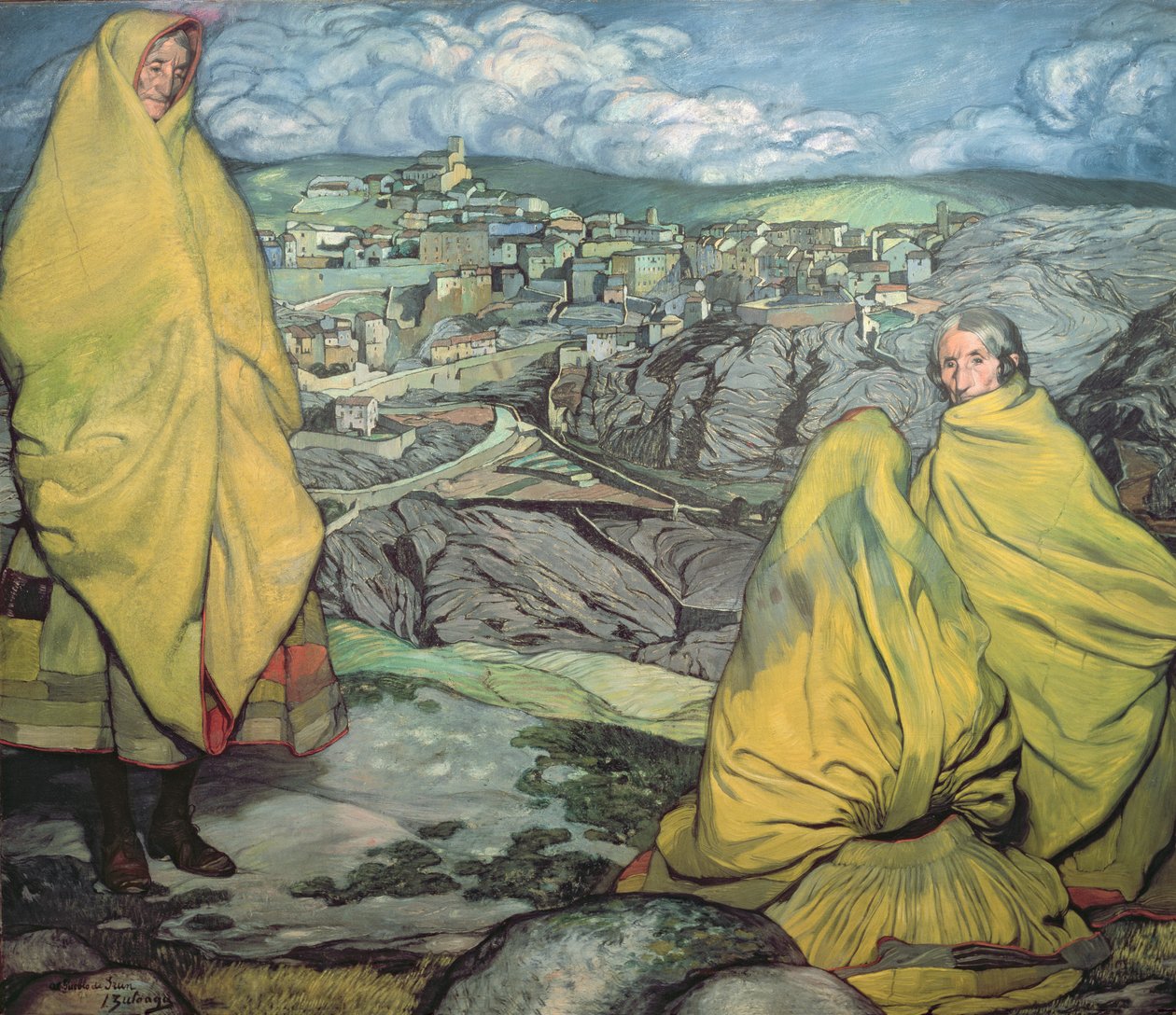 Sepulvedai nők, 1909 alkotó: Ignacio Zuloaga y Zabaleta