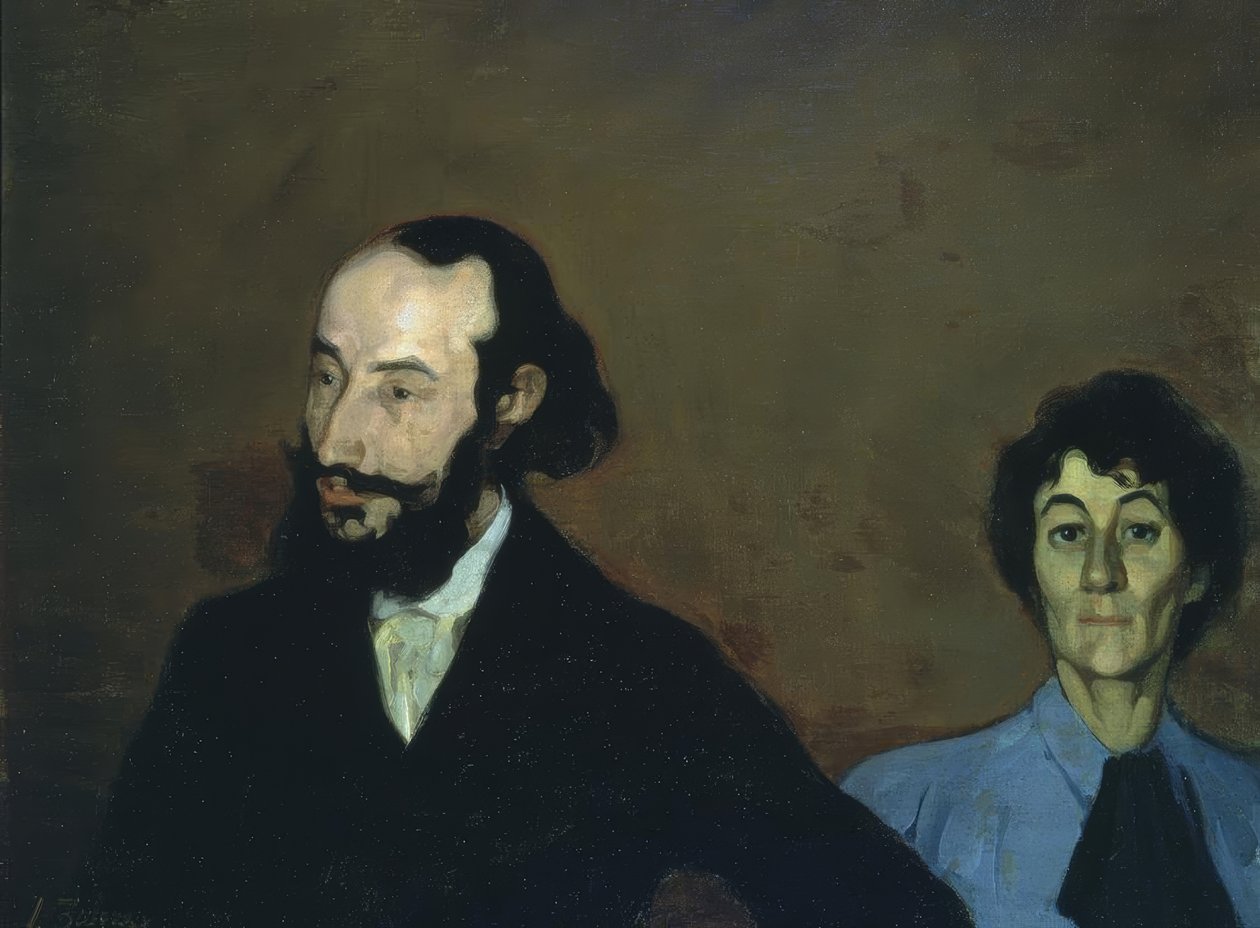 Charles Morice és felesége”, 1889, Olaj, vászon, 70 × 90 cm alkotó: Ignacio Zuloaga y Zabaleta