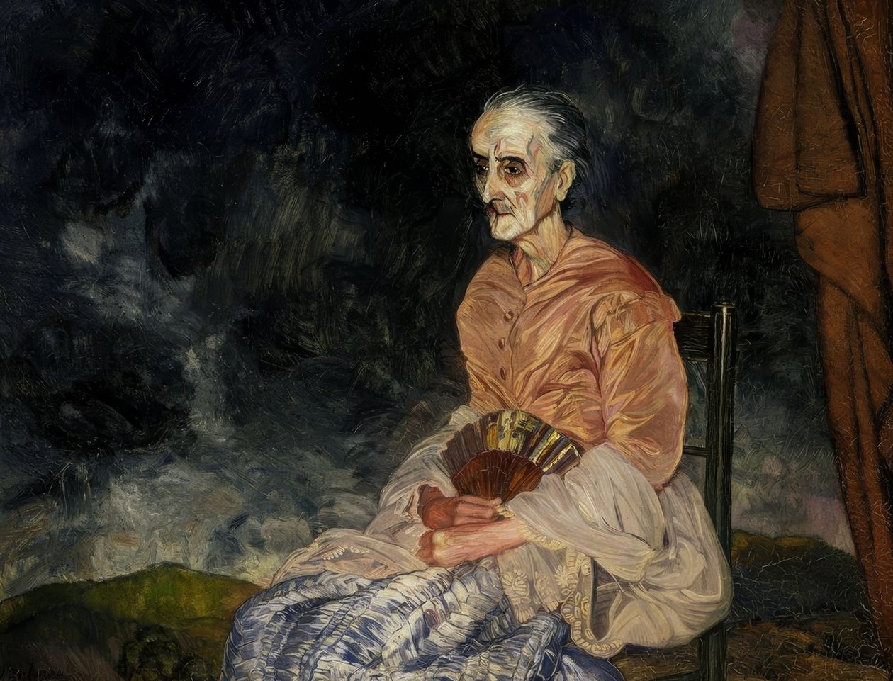 DOÑA PURITA – HUSZADIK SZÁZAD alkotó: Ignacio Zuloaga y Zabaleta