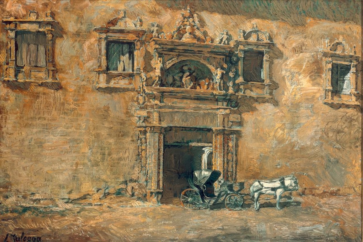 Das Portal des Palacio von Peñaranda de Duero alkotó: Ignacio Zuloaga y Zabaleta