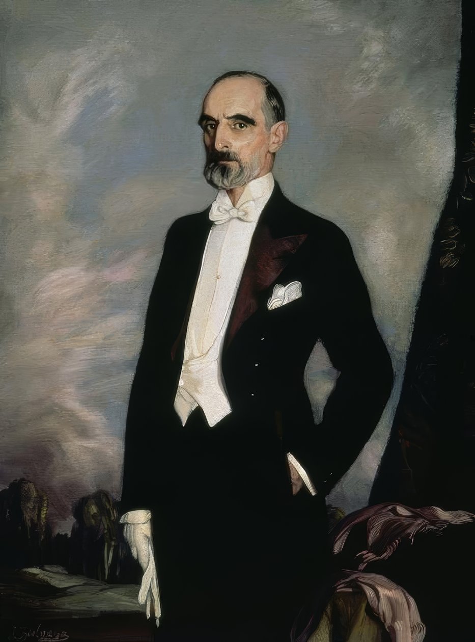 FRANCISCO CAMBO (1876–1947) SPANYOL KÖZGAZDASÁGI ÉS POLITIKAI ÜGYVÉSZ alkotó: Ignacio Zuloaga y Zabaleta