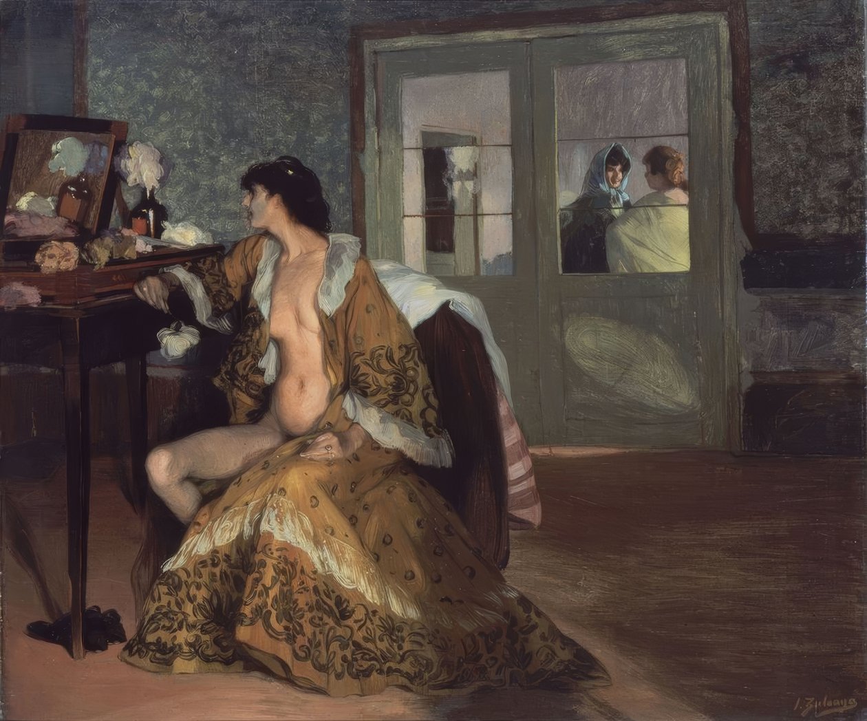 Matchmaker’, 1906, Olaj, vászon, 151 × 180 cm, DO00001 alkotó: Ignacio Zuloaga y Zabaleta