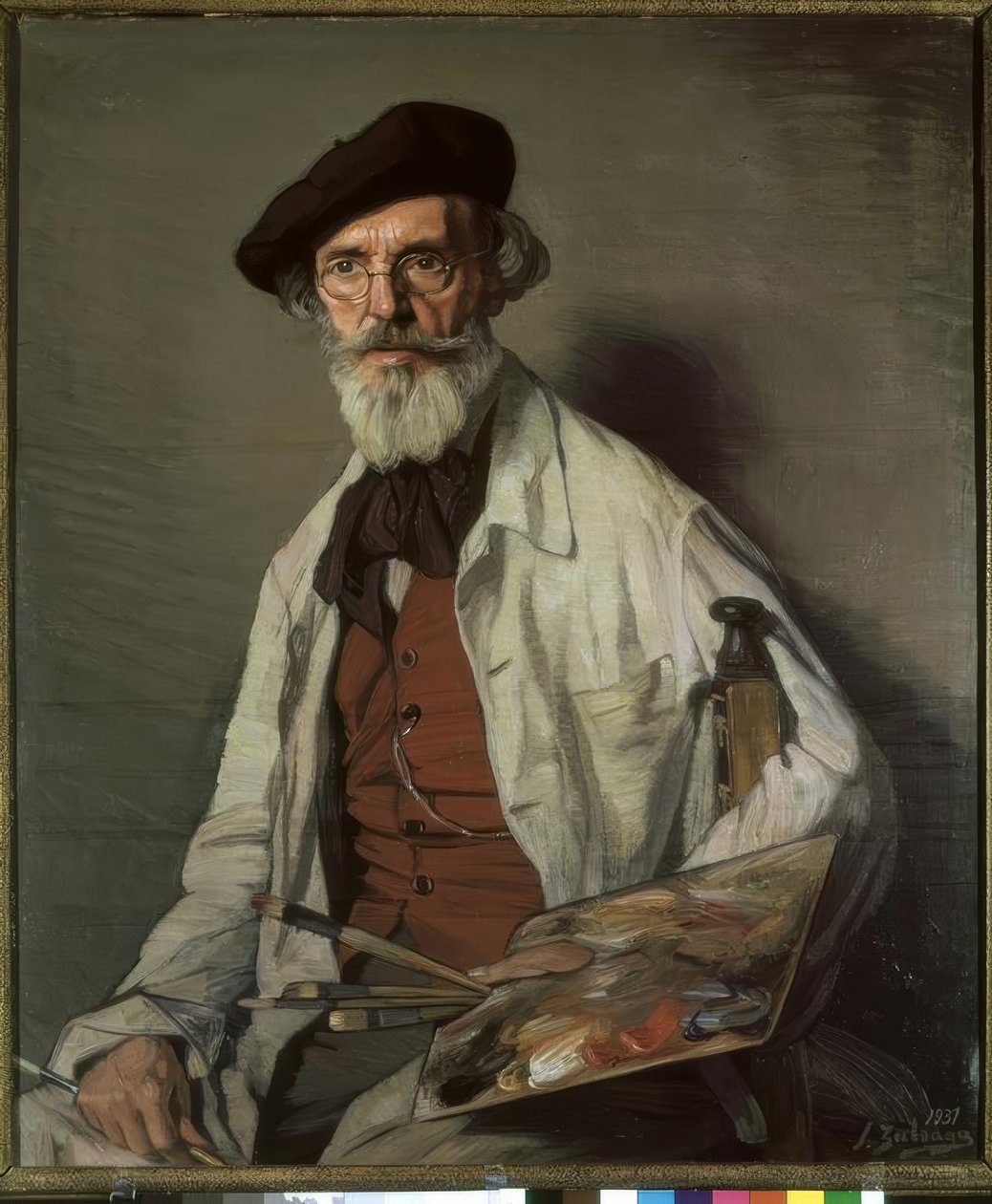 Pablo Uranga, portré / festmény Zuloaga alkotó: Ignacio Zuloaga y Zabaleta