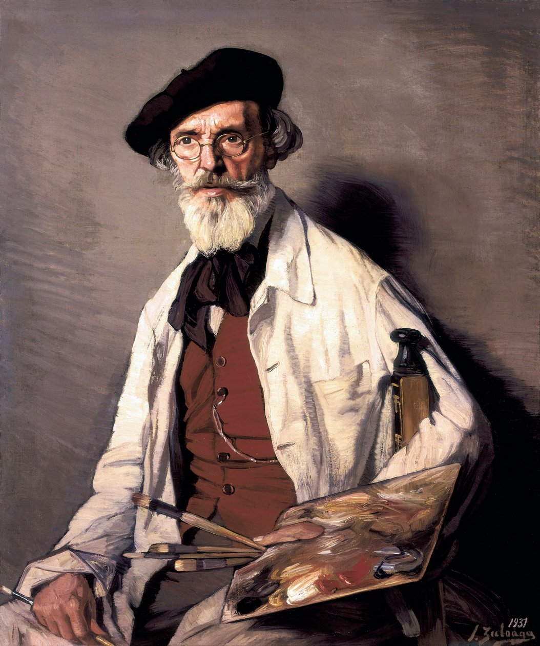 Pablo Uranga festő (1861-1934) portréja, 1937 (olaj, vászon) alkotó: Ignacio Zuloaga y Zabaleta