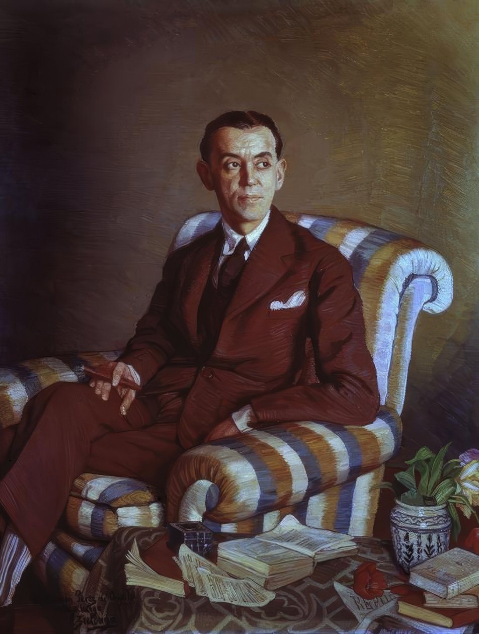 RAMON PEREZ DE AYALA - S XX. Művész: IGNACIO ZULOAGA. Helyszín: MAGÁNGYŰJTEMÉNY, MADRID alkotó: Ignacio Zuloaga y Zabaleta