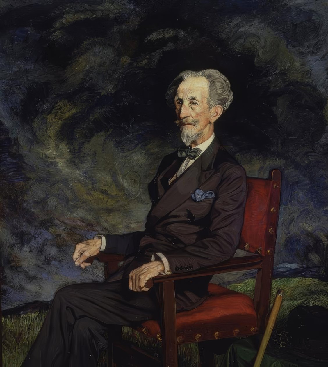 RETRATO DE ROBERT CUNNINGHAME GRAHAM – 1935 – O/L – 149X130 CM alkotó: Ignacio Zuloaga y Zabaleta