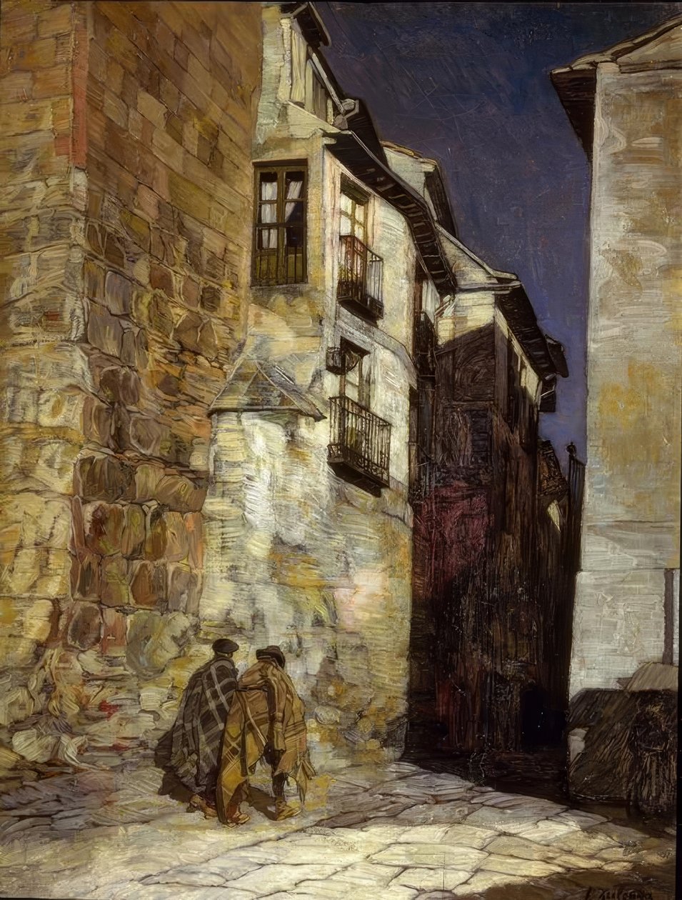 SEGOVIA BY NIGHT – 1930 KÖRÜL – O/L – 94X74 CM alkotó: Ignacio Zuloaga y Zabaleta