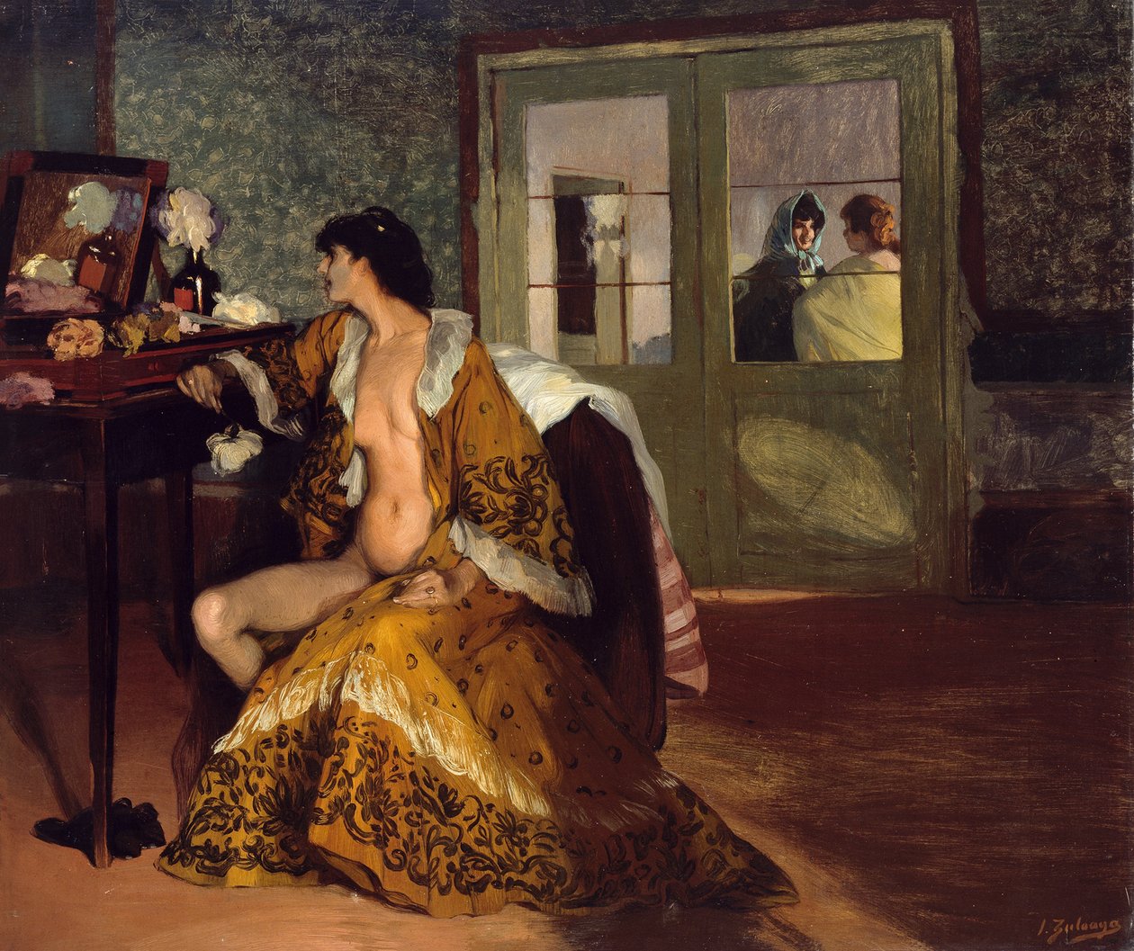 Celestina Matchmaker, 1906. alkotó: Ignacio Zuloaga y Zabaleto