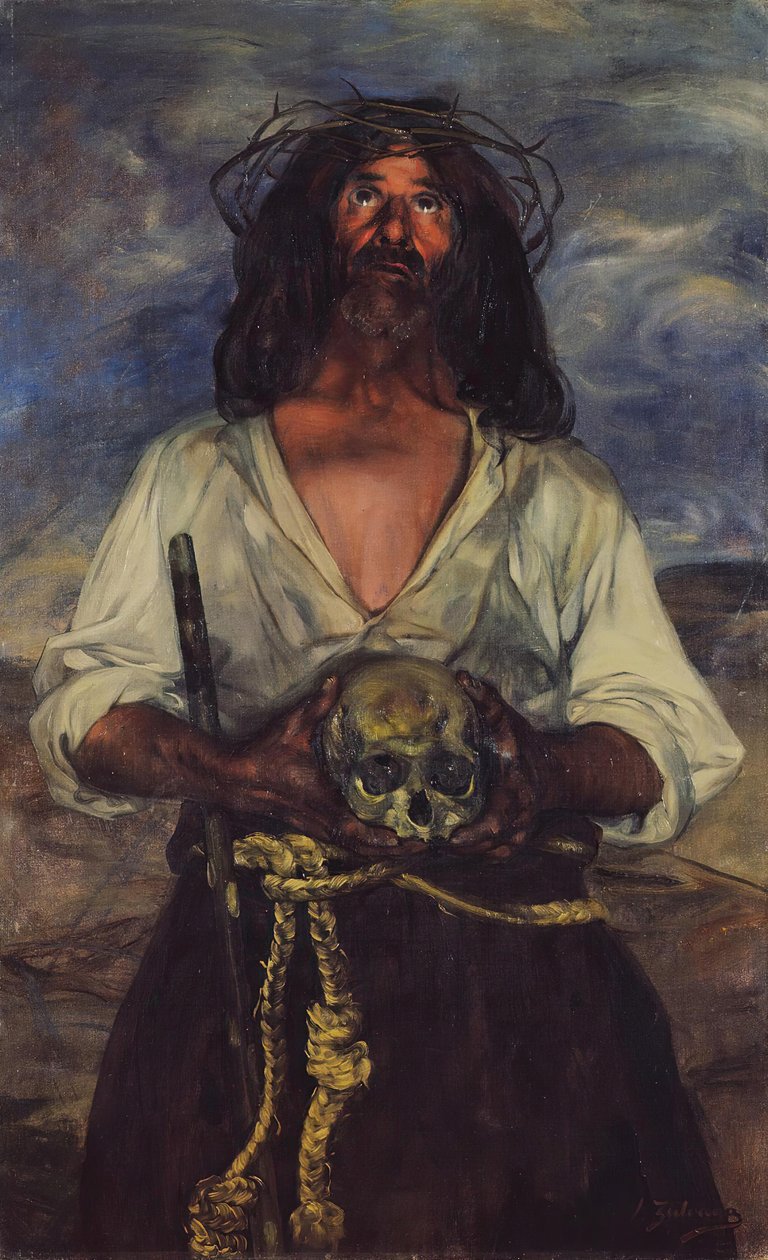 A remete, 1904. alkotó: Ignacio Zuloaga y Zabaleto