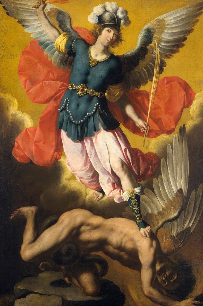 Szent Mihály arkangyal, 1640-es évek. alkotó: Ignacio de Ries