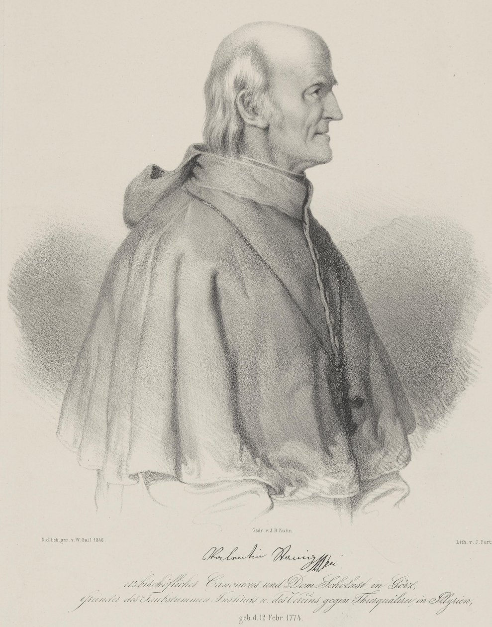 Valentin Stanič alkotó: Ignaz Fertig