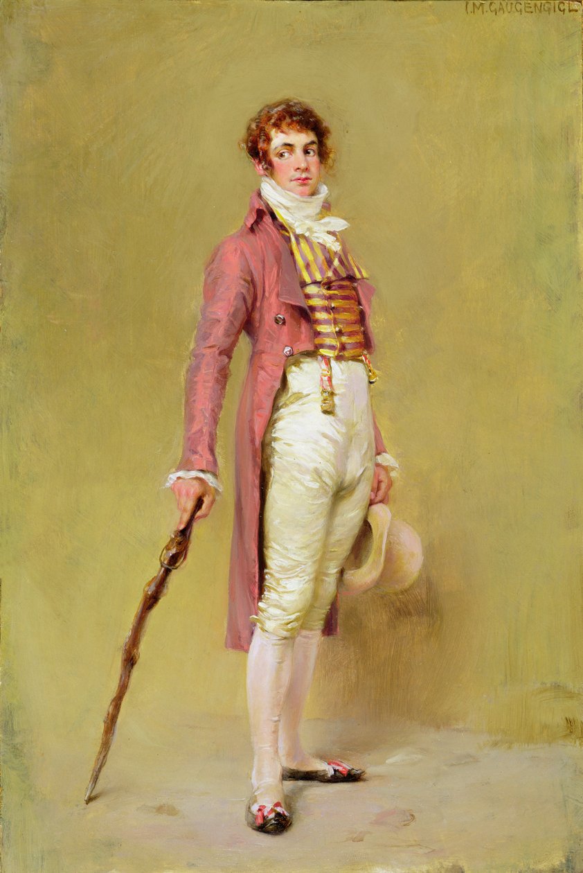 A Dandy, 1905 alkotó: Ignaz Marcel Gaugengigl