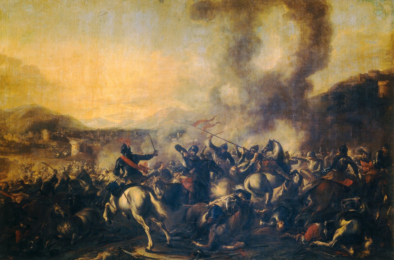 Csata alkotó: Il Borgognone