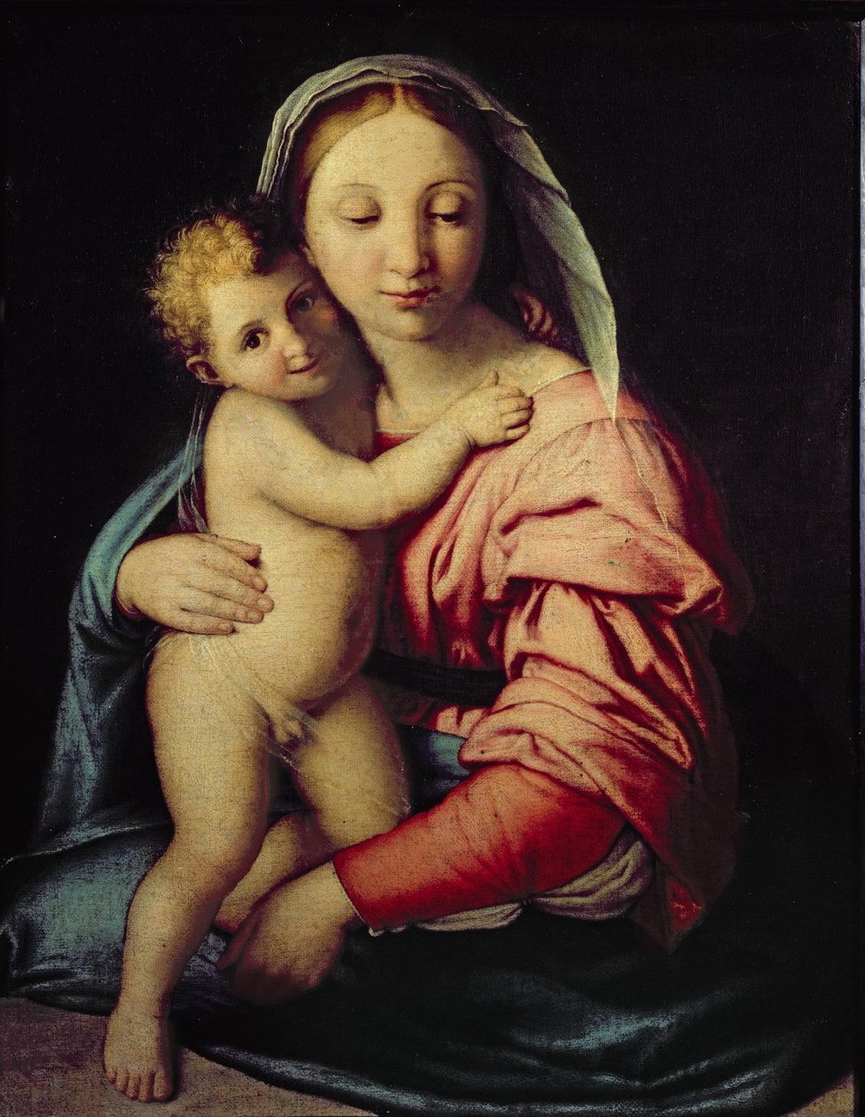 Madonna és gyermeke alkotó: Il Sassoferrato