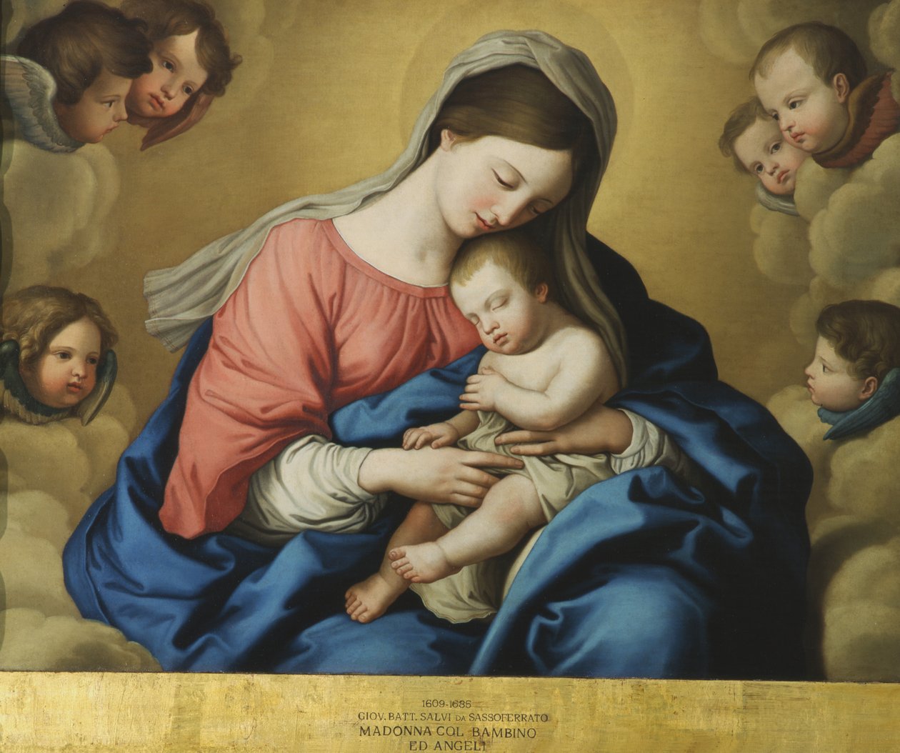 Madonna és gyermeke alkotó: Il Sassoferrato