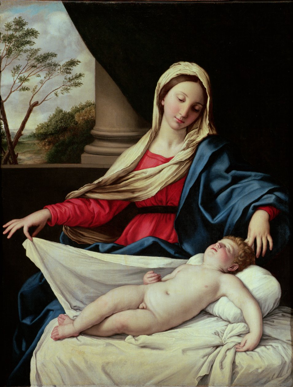 Madonna és gyermeke alkotó: Il Sassoferrato