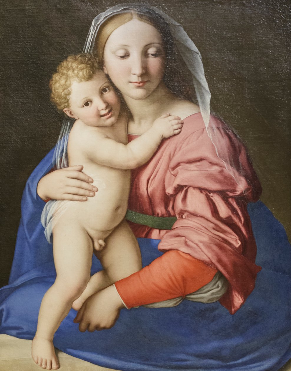 Madonna és gyermeke alkotó: Il (1609 85) Sassoferrato