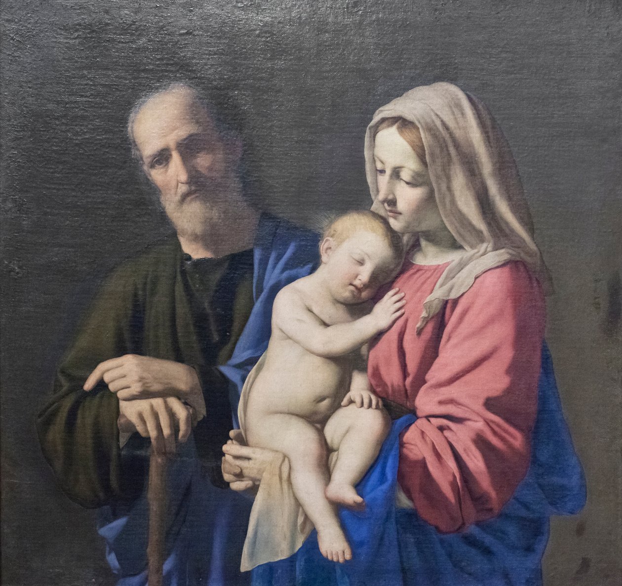 A Szent Család alkotó: Il (1609 85) Sassoferrato