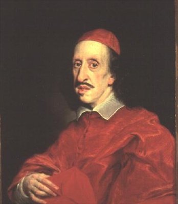 Leopold de Medici bíboros portréja, 1667 körül (olaj, vászon) alkotó: Il  Baciccio