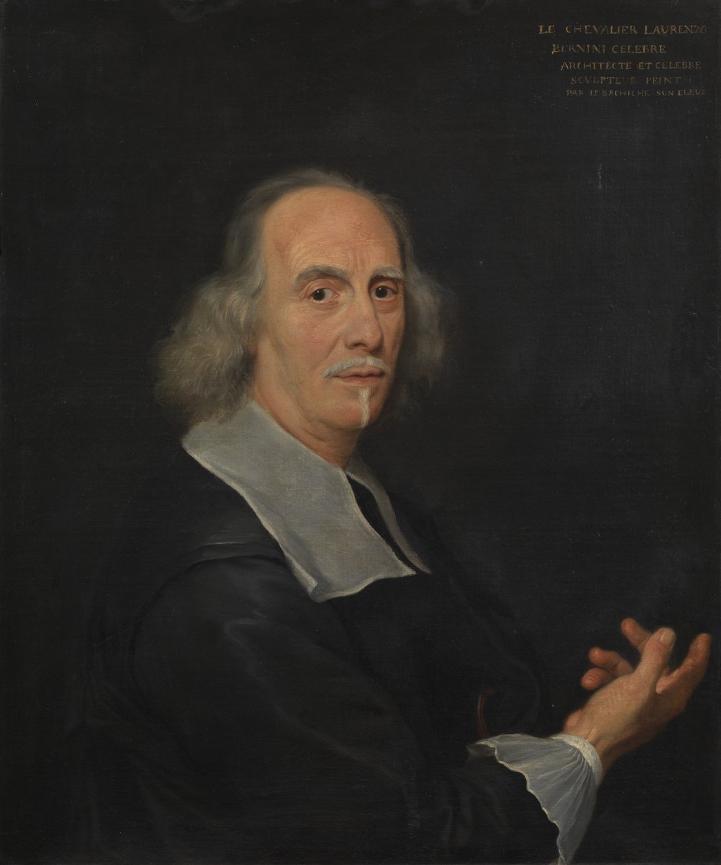Gian Lorenzo Bernini portréja, 1673 alkotó: Il Baciccio