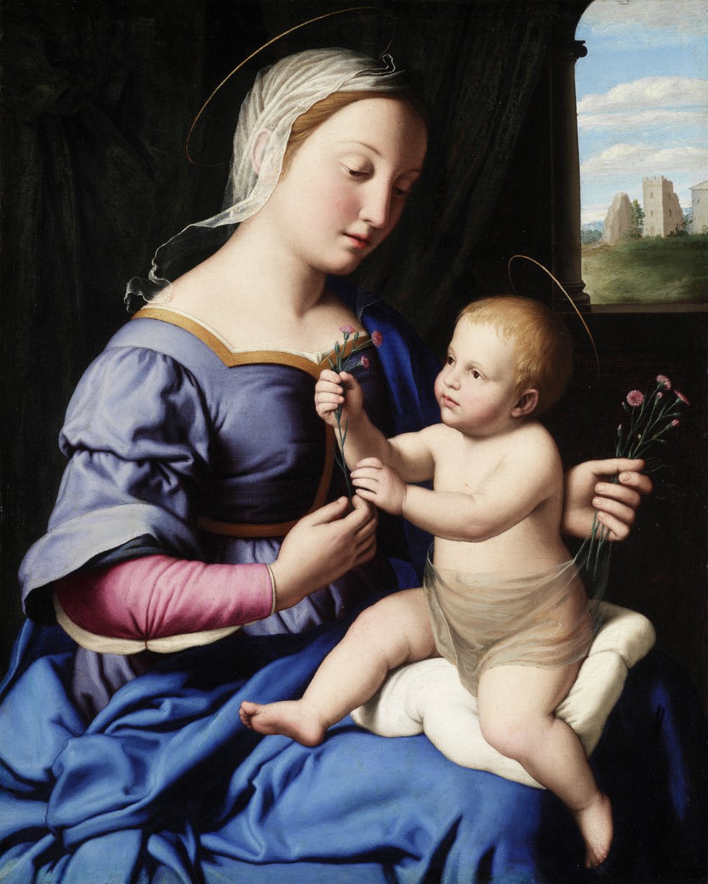 Madonna és gyermeke alkotó: Il Sassoferrato
