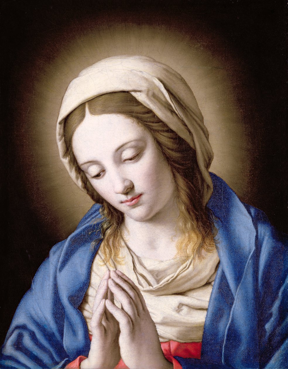 Az imádkozó Madonna alkotó: Il Sassoferrato