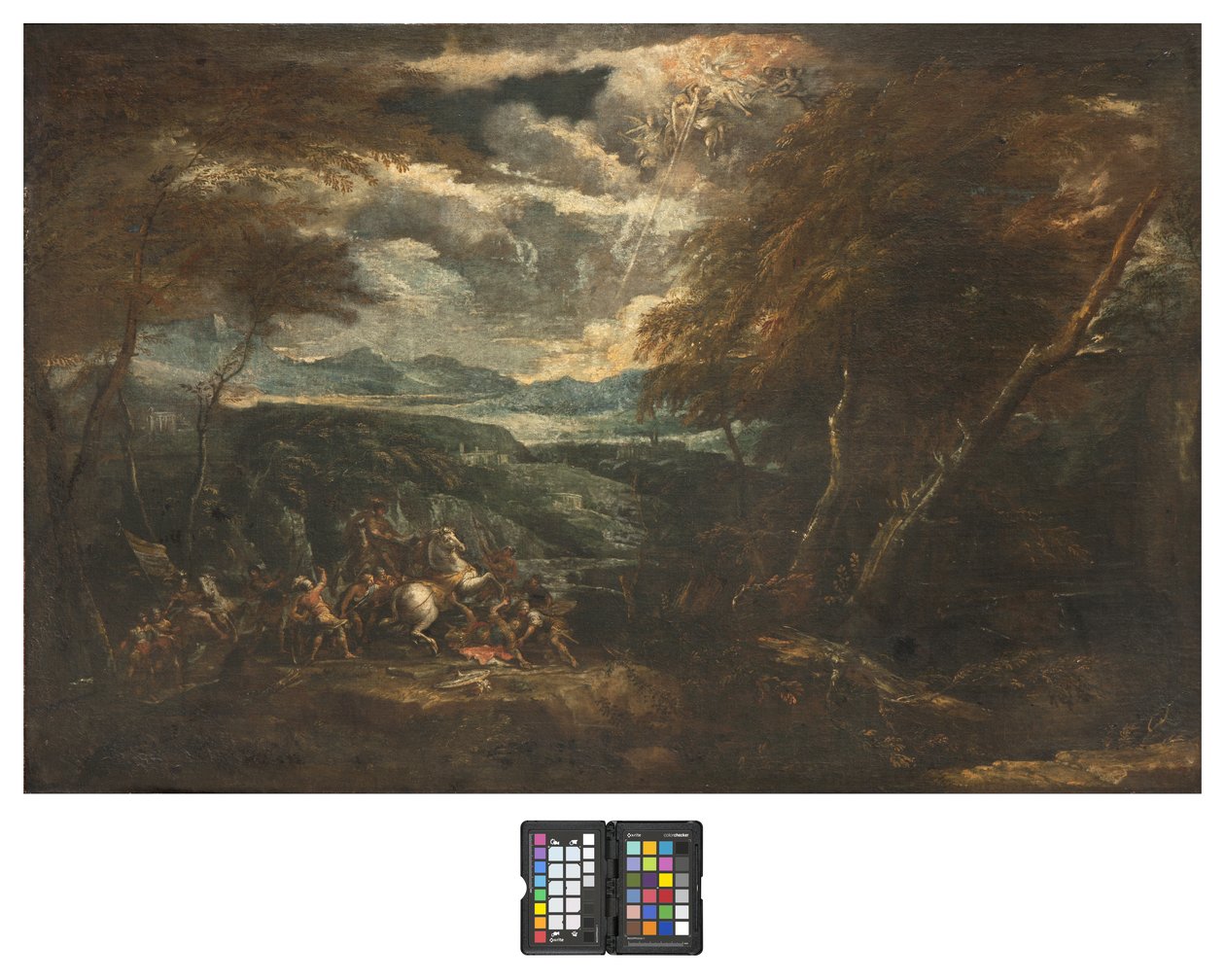 Szent Pál megtérése, 1710-20 alkotó: Ilario Giacinto Mercanti