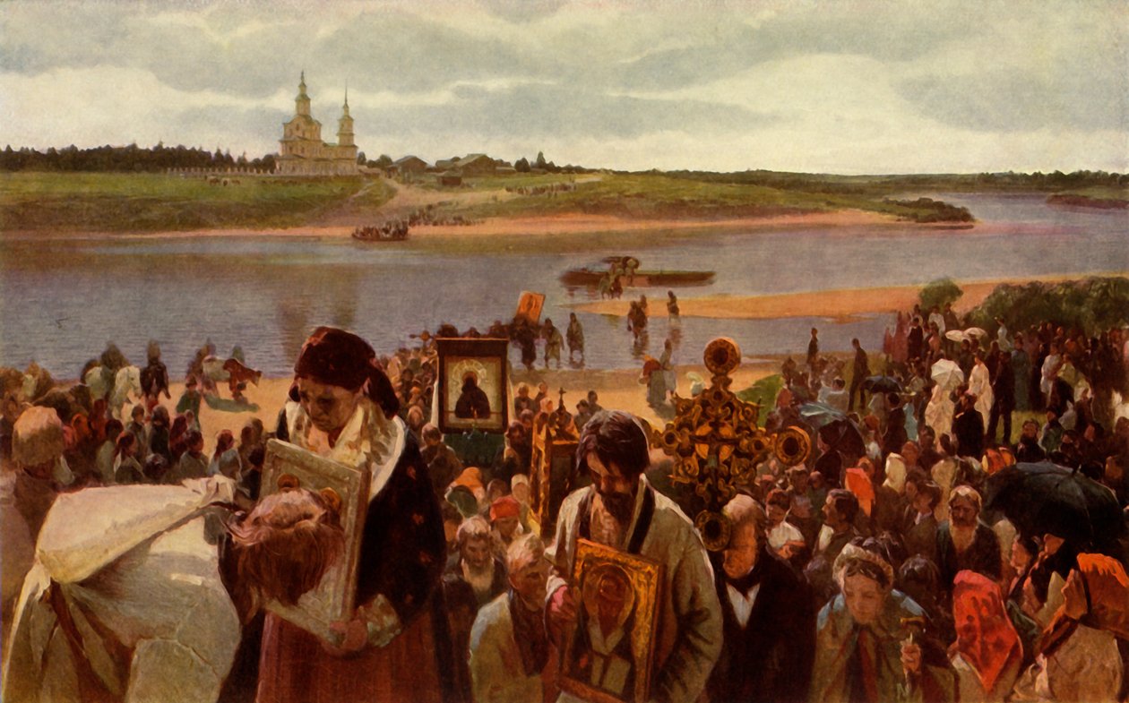 „Keresztmenet”, 1893, 1965. alkotó: Illarion Pryanishnikov