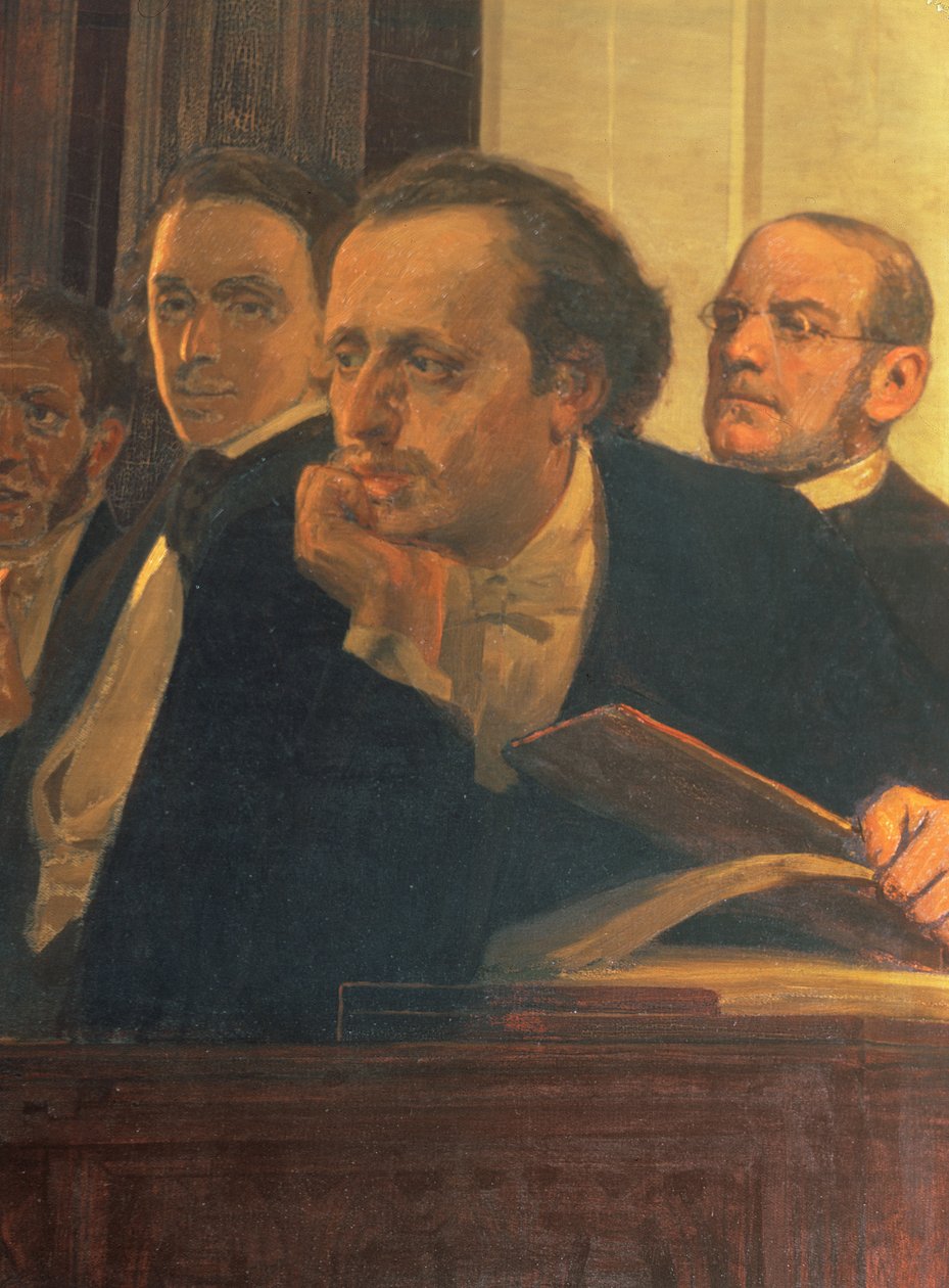 Michal Kleopas Oginski (1765-1833), Frederic Chopin (1810-49) és Stanislaw Moniuszko (1819-72), a szláv zeneszerzőkből, 1890-es évek (részlet) alkotó: Ilya Efimovich Repin