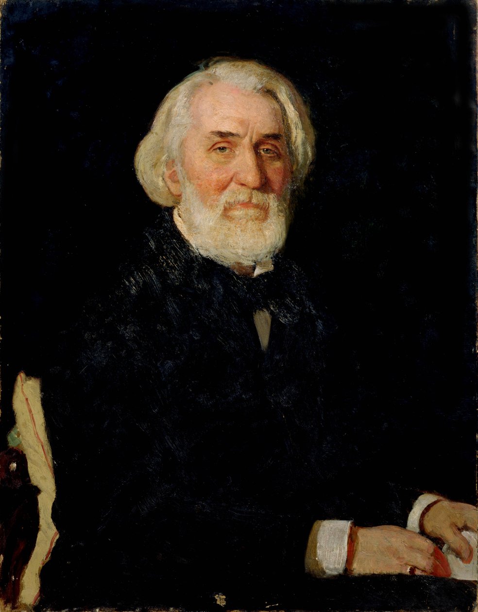 Ivan S. Turgenyev (1818-83) portréja, 1879 alkotó: Ilya Efimovich Repin