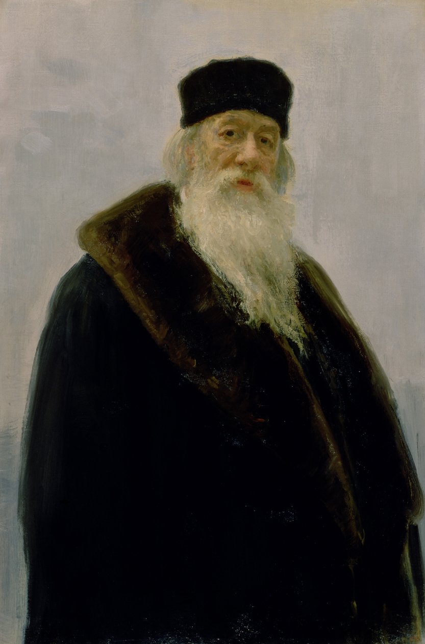 Vlagyimir Vasziljevics Stasov (1824-1906) portréja 1900 alkotó: Ilya Efimovich Repin